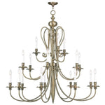 Livex Lighting - 5179-01 - Caldwell - 18 Light Chandelier in Traditional Style - 46 Inches wide by 44 Inches high