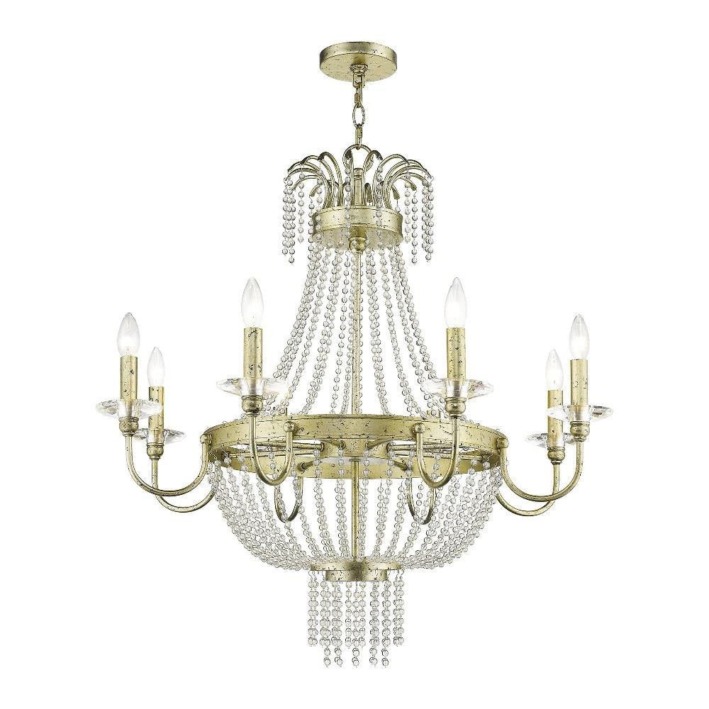 Bailey Street Home - 218-BEL-1875461 - French Country Traditional Eight Light Chandelier