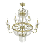 Livex Lighting - 51848-91 - Valentina - 8 Light Chandelier in French Country Style - 32 Inches wide by 32.5 Inches high