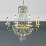 Livex Lighting - 51848-91 - Valentina - 8 Light Chandelier in French Country Style - 32 Inches wide by 32.5 Inches high