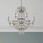 Livex Lighting - 51848-91 - Valentina - 8 Light Chandelier in French Country Style - 32 Inches wide by 32.5 Inches high