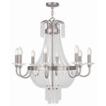 Livex Lighting - 51848-91 - Valentina - 8 Light Chandelier in French Country Style - 32 Inches wide by 32.5 Inches high
