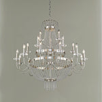 Livex Lighting - 51877-28 - Valentina - 21 Light Foyer Chandelier in French Country Style - 42 Inches wide by 42.75 Inches high