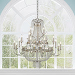 Livex Lighting - 51877-28 - Valentina - 21 Light Foyer Chandelier in French Country Style - 42 Inches wide by 42.75 Inches high
