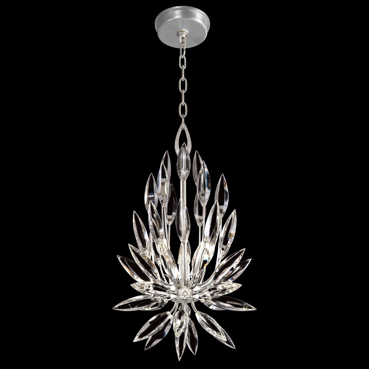 LILY BUDS 12" W Round Pendant