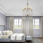 Livex Lighting - 51909-36 - Isabella - 10 Light Chandelier in French Country Style - 32 Inches wide by 38.25 Inches high