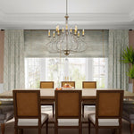 Livex Lighting - 51910-36 - Isabella - 14 Light Foyer Chandelier in French Country Style - 36 Inches wide by 41.25 Inches high