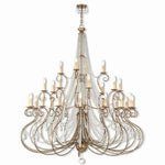 Livex Lighting - 51920-36 - Isabella - 28 Light Grand Foyer Chandelier in French Country Style - 58.5 Inches wide by 67 Inches high