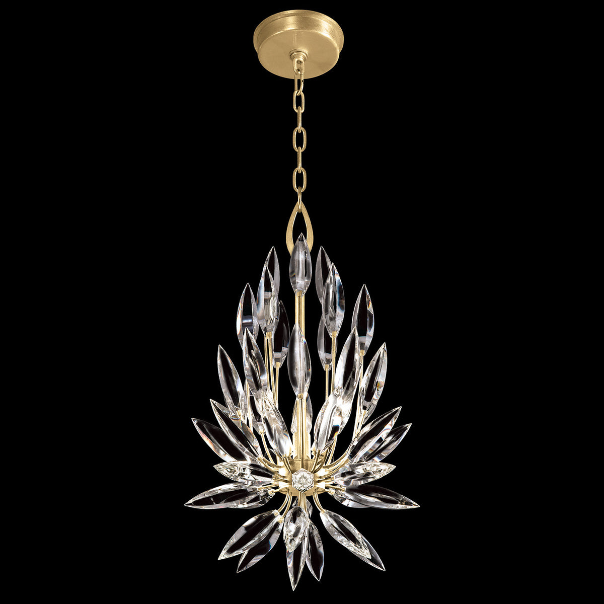 LILY BUDS 12" W Round Pendant