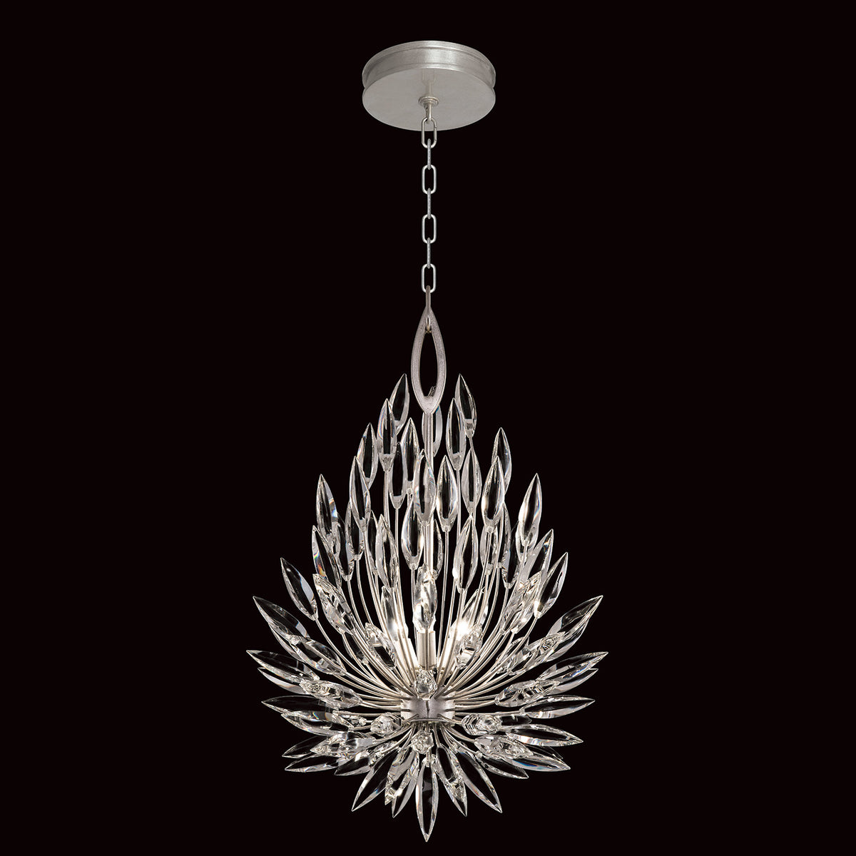 LILY BUDS 19" W Round Pendant