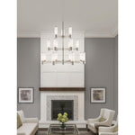 Livex Lighting - 52119-35 - Weston - 17 Light Foyer Chandelier in Contemporary Style - 44 Inches wide by 43.5 Inches high