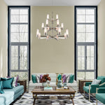 Bailey Street Home - 218-BEL-2120511 - Modern Contemporary Seventeen Light Chandelier