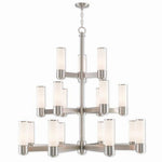 Livex Lighting - 52119-35 - Weston - 17 Light Foyer Chandelier in Contemporary Style - 44 Inches wide by 43.5 Inches high