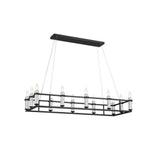 Kichler Lighting - 52492BK - Rosalind - 12 Light Chandelier In Traditional Style-6.5 Inches Tall and 17 Inches Wide