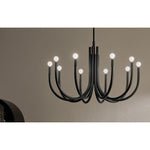 Kichler Lighting - 52551BK - Odensa - 10 Light Chandelier-27.25 Inches Tall and 40.25 Inches Wide