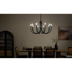 Kichler Lighting - 52551BK - Odensa - 10 Light Chandelier-27.25 Inches Tall and 40.25 Inches Wide