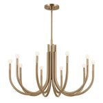 Kichler Lighting - 52551BK - Odensa - 10 Light Chandelier-27.25 Inches Tall and 40.25 Inches Wide
