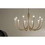 Kichler Lighting - 52551BK - Odensa - 10 Light Chandelier-27.25 Inches Tall and 40.25 Inches Wide