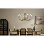 Kichler Lighting - 52551BK - Odensa - 10 Light Chandelier-27.25 Inches Tall and 40.25 Inches Wide