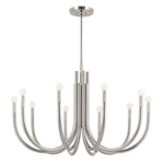 Kichler Lighting - 52551BK - Odensa - 10 Light Chandelier-27.25 Inches Tall and 40.25 Inches Wide