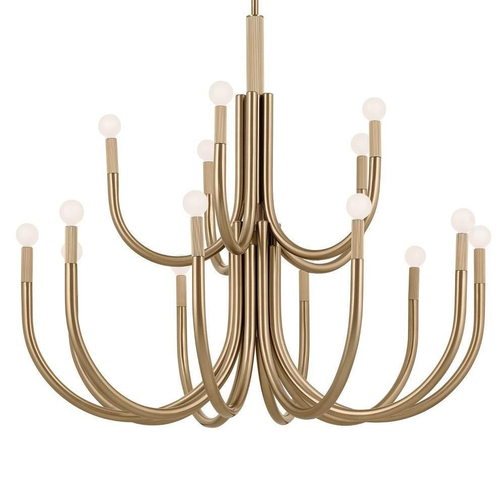 Kichler Lighting - 52552 - Odensa - 15 Light Chandelier-35.75 Inches Tall and 40.25 Inches Wide