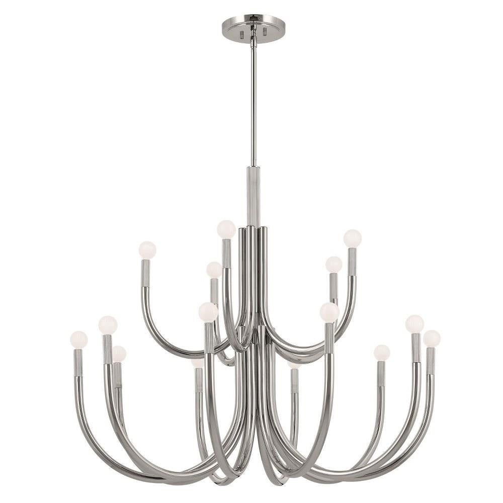 Kichler Lighting - 52552 - Odensa - 15 Light Chandelier-35.75 Inches Tall and 40.25 Inches Wide