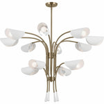 Kichler Lighting - 52561CPZBK - Arcus - 12 Light Chandelier-29 Inches Tall and 46.25 Inches Wide