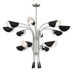 Kichler Lighting - 52561CPZBK - Arcus - 12 Light Chandelier-29 Inches Tall and 46.25 Inches Wide