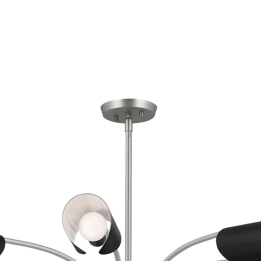 Kichler Lighting - 52561CPZBK - Arcus - 12 Light Chandelier-29 Inches Tall and 46.25 Inches Wide