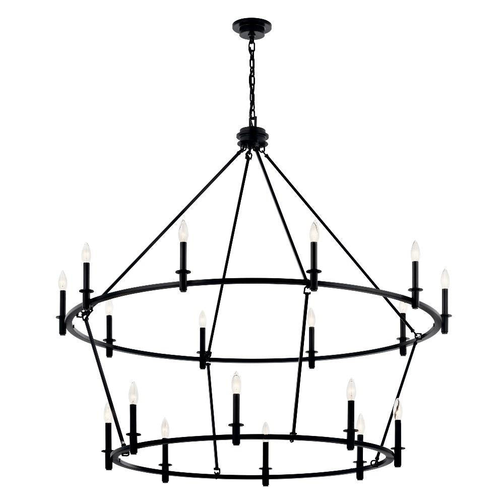 Kichler Lighting - 52708PN - Carrick - 18 Light Chandelier-49.75 Inches Tall and 54.25 Inches Wide