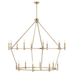 Kichler Lighting - 52708PN - Carrick - 18 Light Chandelier-49.75 Inches Tall and 54.25 Inches Wide