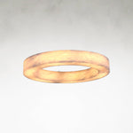 Alabasters Halo 23.25 Inch Small Pendant Lamp