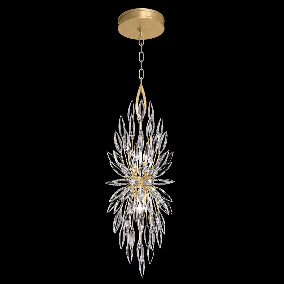LILY BUDS 13" W Round Pendant