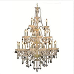 Gold 21 Light 53-in Chandelier