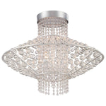 Catalina Silver Four-Light Semi-Flush Mount