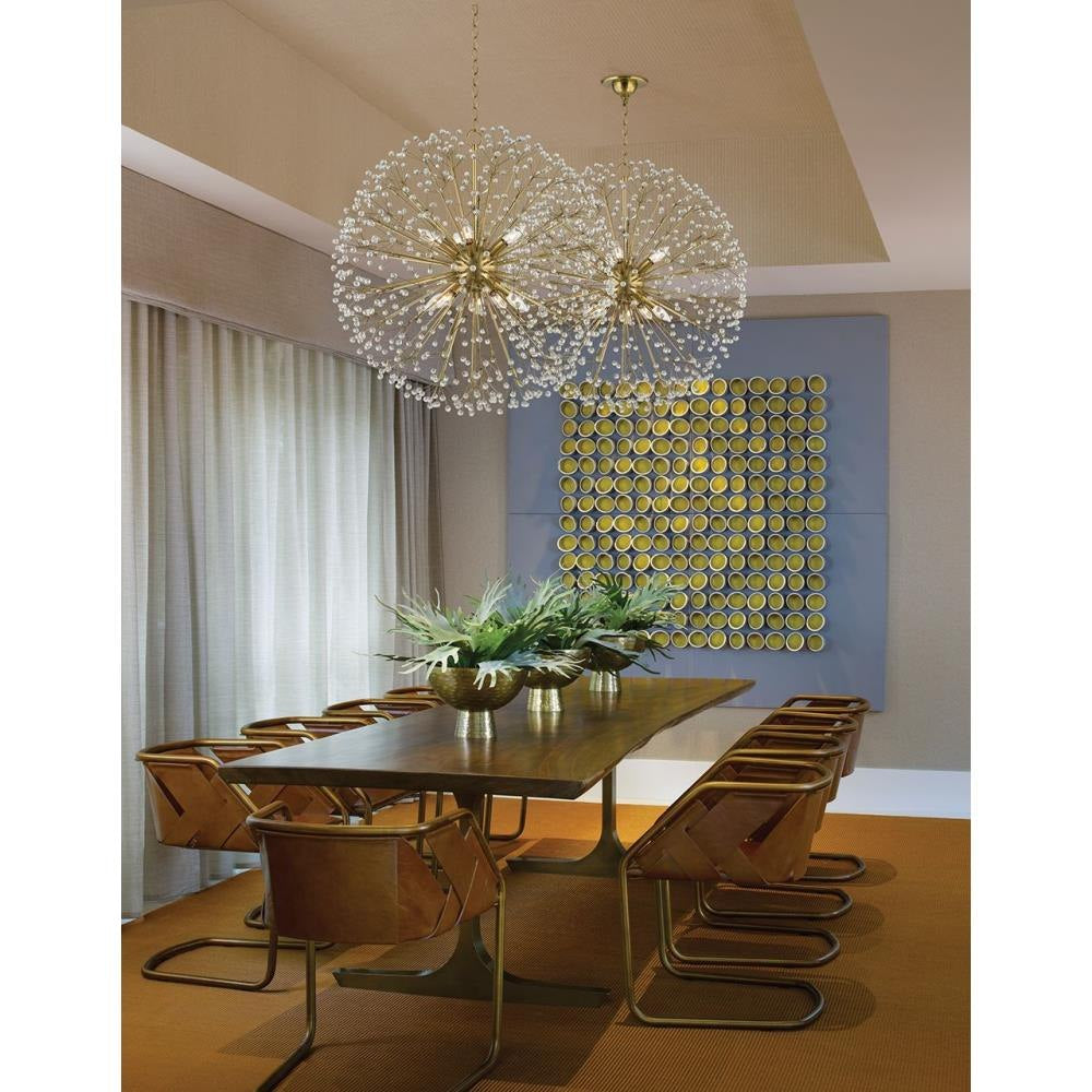 Bailey Street Home - 116-BEL-2121166 - Mid Century Modern Ten Light Chandelier