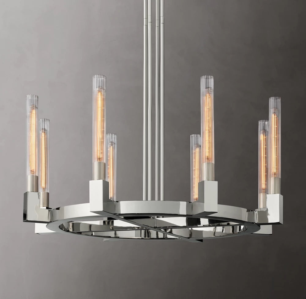 Cannele Round Chandelier 36"