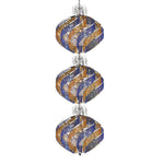 Spiral Chrome 36-Light Chandelier with Royal Cut Crystal