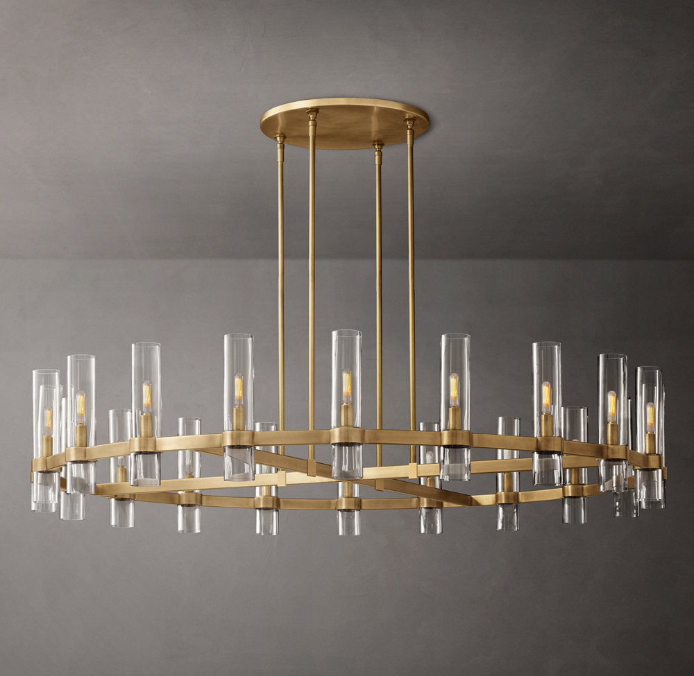 Ravelle Round Chandelier 60"