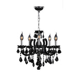 Chrome Five-Light Chandelier