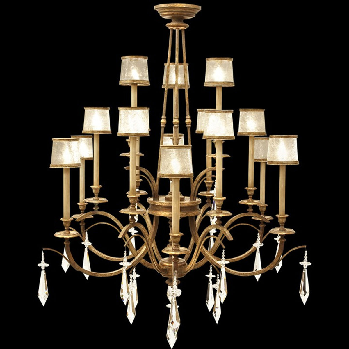 MONTE CARLO 58" W Round Chandelier