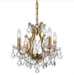 Gold Four-Light Chandeliers