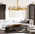 Cannele Round Chandelier 48"