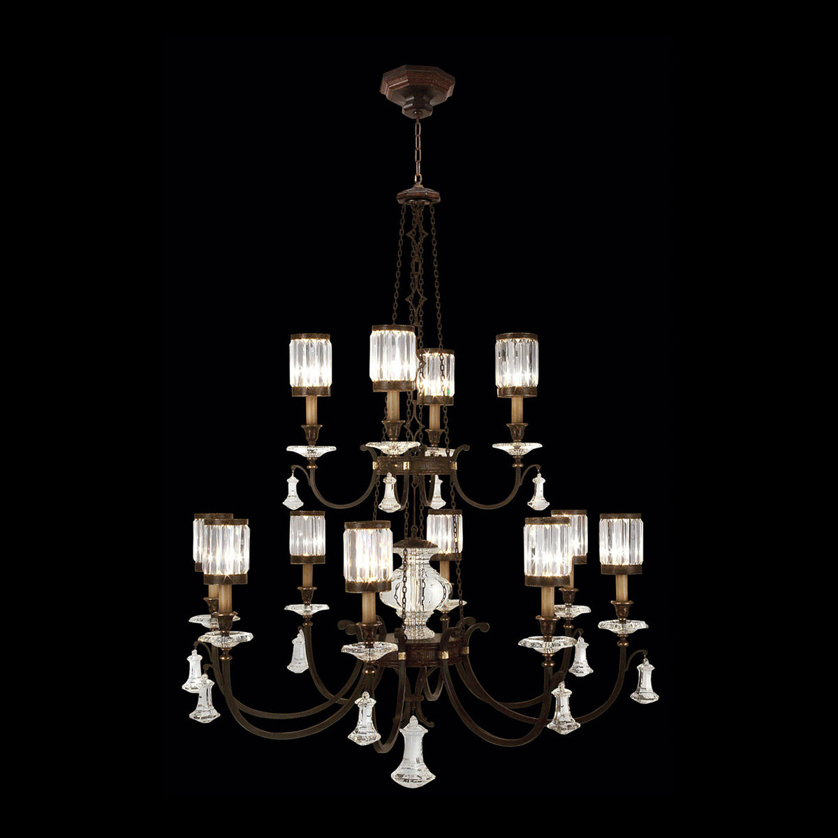EATON PLACE 53" W Round Chandelier