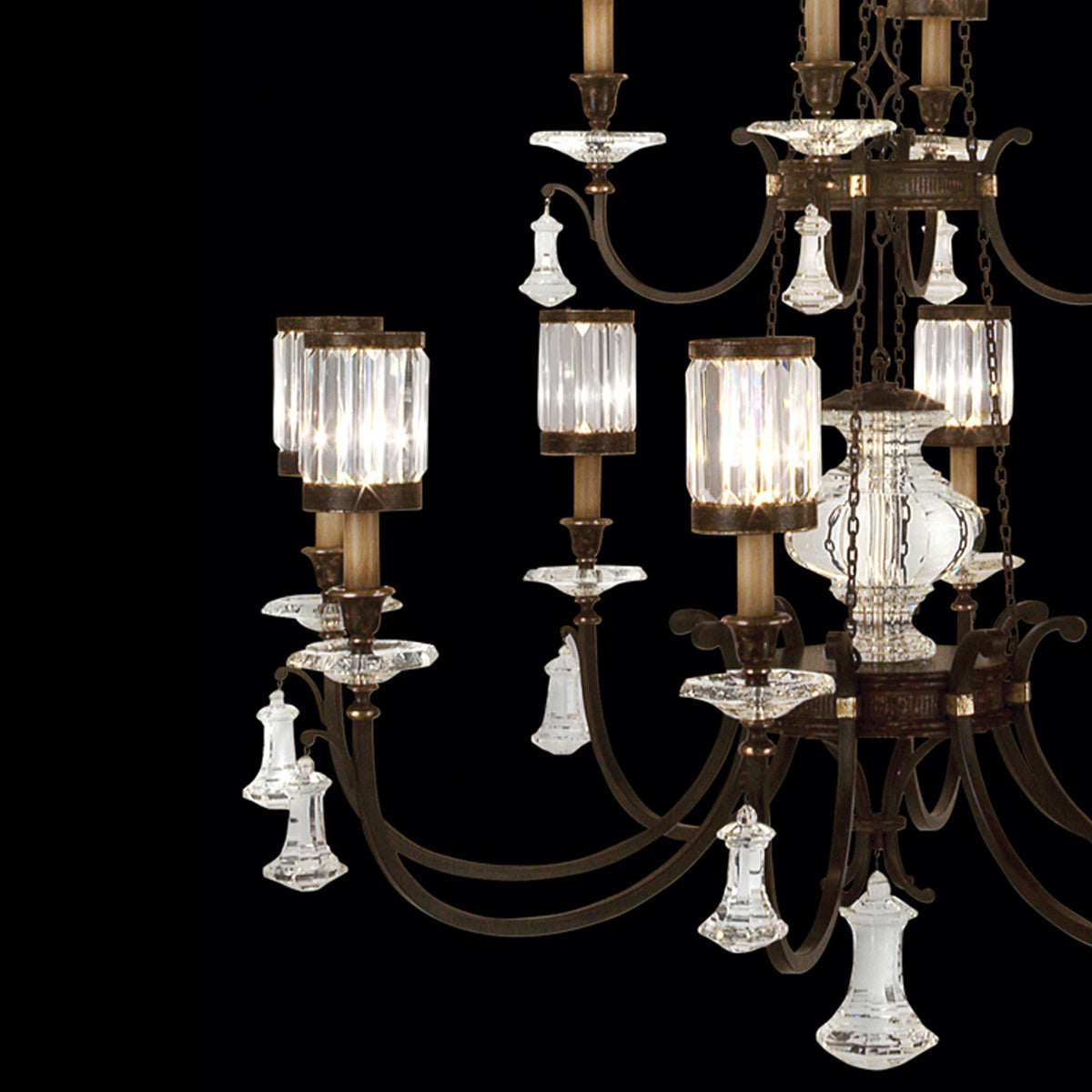 EATON PLACE 53" W Round Chandelier