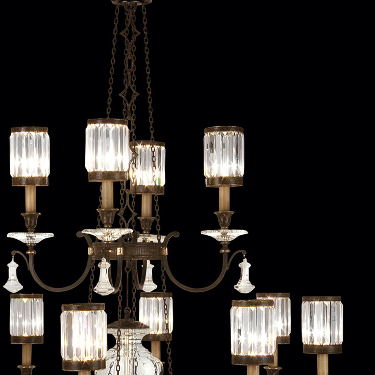 EATON PLACE 53" W Round Chandelier