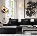 Vela Round Bar Sconce - Round Shade
