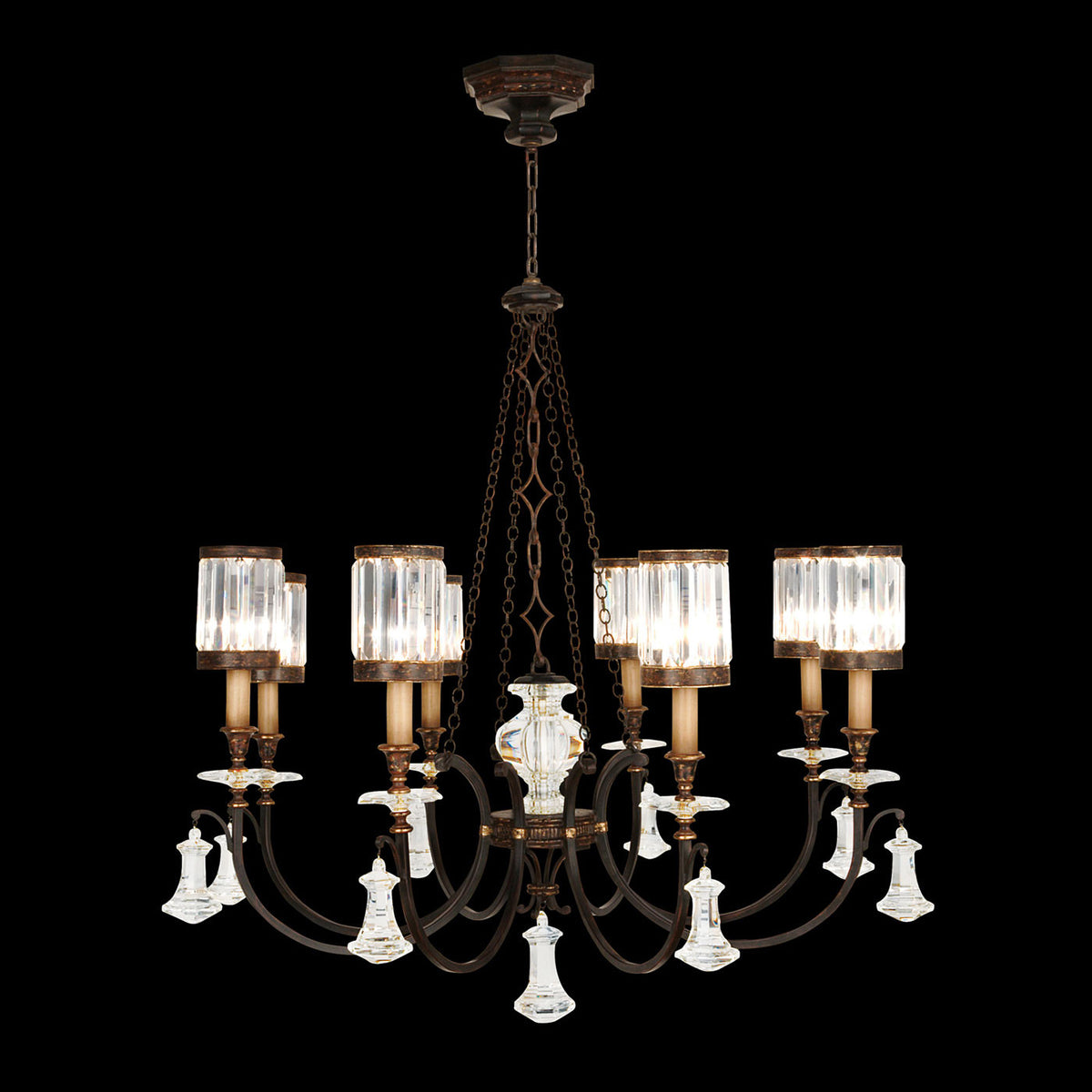 EATON PLACE 43" W Round Chandelier