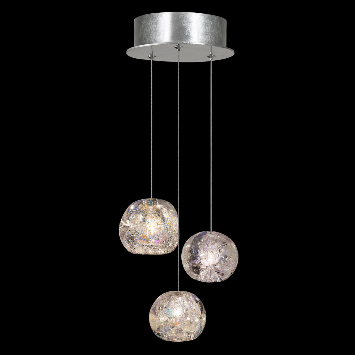 NATURAL INSPIRATIONS 9" W Round Pendant