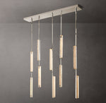 Audubon Crystal Linear Chandelier 54"